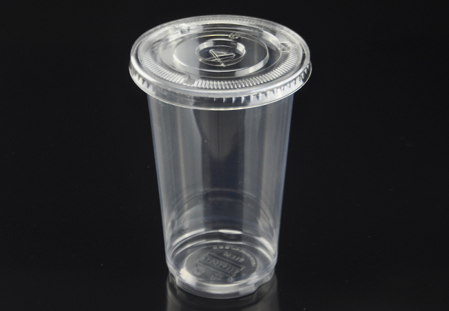 16oz Disposable PET Plastic Ice Coffee Cup, 500ml Plastic PET ice tea cup  factory