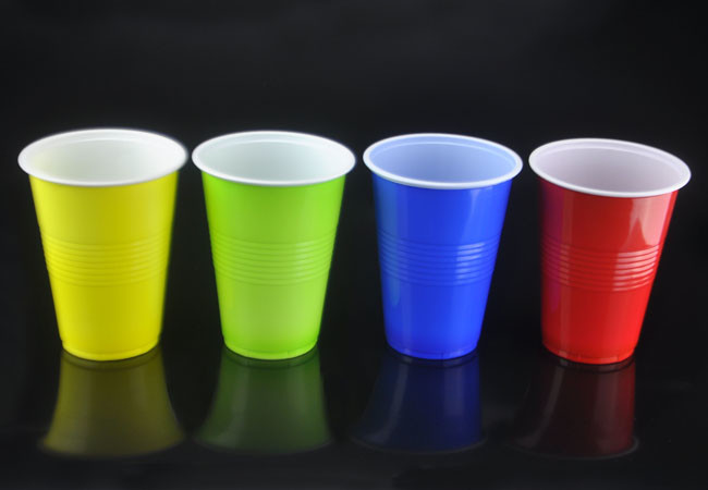 16oz disposable plastic red party cups producer, 480ml red cups supplier