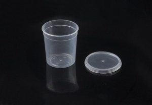 100oz/3000ml Round Microwavable Plastic Container with Lid supplier