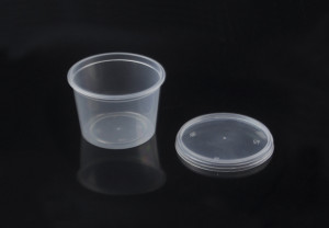 100oz/3000ml Round Microwavable Plastic Container with Lid supplier