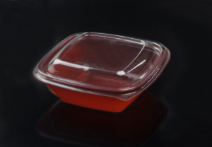 Heavy Duty Clear Disposable Plastic PET Salad Bowl 12oz, 16oz, 24oz, 32oz -  lansinpackaging